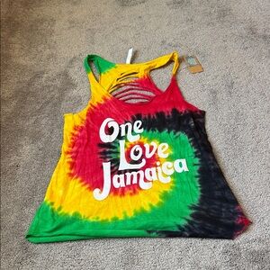TBL One Love Jamaica Top SIZE M